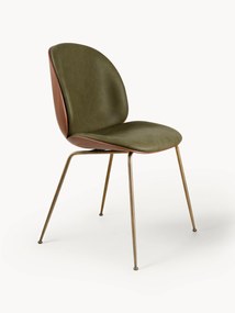 Leatherette Chair Beetle with Seat Shell