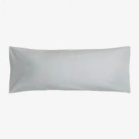 Fronha Agassi De Algodão Percal 180 Fios Azul Cielo & 45 X 100 Cm - Sklum
