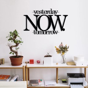 Acessório Decorativo de Parede Now – Preto – 52 x 30 cm