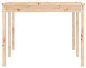 Mesa de jardim 203,5x100x76 cm madeira de pinho maciça