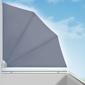 Toldo dobrável para varanda 140 x 140 cm Antracite
