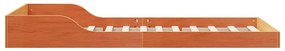 Estrutura da Cama Castanho-mel 100 x 220 cm