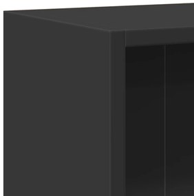 Estante 60x24x76 cm madeira processada preto