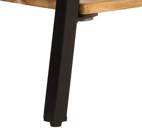 Mesa consola 110x30x75 cm madeira de mangueira maciça