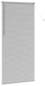 Persiana de Janela com cortinas Outros Manual Prata 100 x 220 cm Alumí