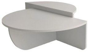 Mesa de Café Podium - Branca - 90x30x60cm, 85x35x30cm