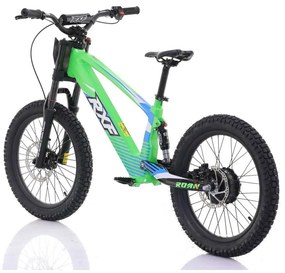 Bicicleta elétrica infantil sem pedais 750W 20" 36V 7.5Ah RXF EVO-RACING Verde