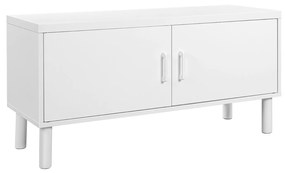 Sapateira com porta para entrada. | VASAGLE | 100 x 35 x 50 cm | branco | LHS051W01.