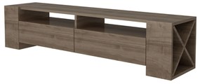 Móvel TV Sosruko – Nogueira – 155x35x35 cm