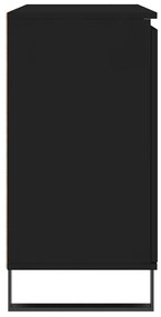 Aparador 104x35x70 cm derivados de madeira preto