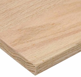 Tapetes de escada 4 pcs 80x30x2 cm carvalho maciço não tratado