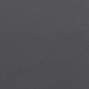 Almofadão p/ banco de jardim 150x50x7cm tecido oxford antracite