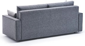 Sofá-Cama de 3 Lugares Ece – Cinzento – 215 cm x 88 cm x 90 cm