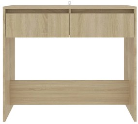 Consola de Entrada Braga de 89 cm - Carvalho - Design Moderno