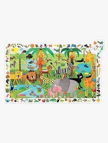 Puzzle de observação, A Selva, com 35 peças, da DJECO multicolor