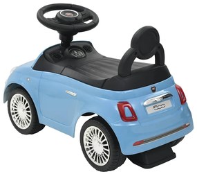 Carro de passeio Fiat 500 azul