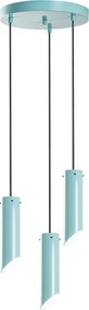 Chandelier Kesik – Turquesa – Diâmetro 40 cm
