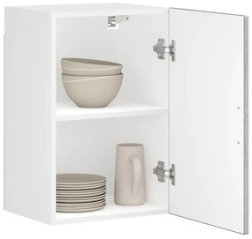 vidaXL Armário de parede cozinha Porto madeira projetada sonoma cinza