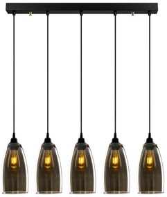 Candeeiro Chandelier Smoked – Fume – 83 x 83 cm