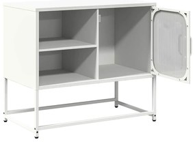 Móvel de TV 68x39x60,5 cm aço branco