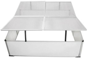 Mini estufa com 4 tampas 108x41x110 cm