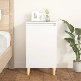 Mesa de cabeceira 40x35x70 cm derivados de madeira branco