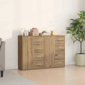 vidaXL Buffets 2 pcs Carvalho Artesanal 60x31x84 cm Madeira de Engenharia