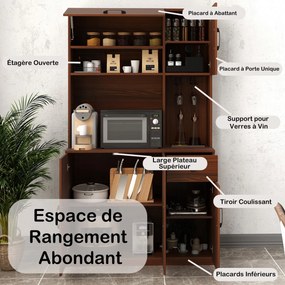 Cômoda com 3 gavetas e tampo de madeira para sala de estar e hall de entrada - Preto