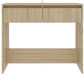 Mesa consola 89x41x76,5 cm derivados de madeira carvalho sonoma
