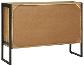 Aparador 100x30x75 cm Madeira Maciça de Acácia