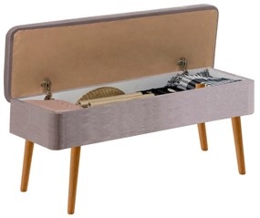 Banco Vina – Atlantic Pine Grey – 90 cm x 39 cm x 40 cm