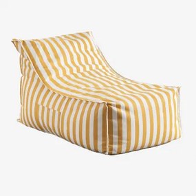 Poltrona De Tecido Sandel Amarelo Caril - Sklum