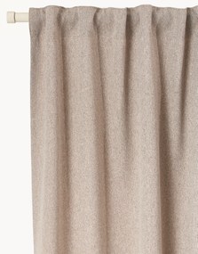 Cortinas opacas com multi-banda Joan, conjunto de 2, vários tamanhos