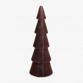 Pacote Com 3 Árvores De Natal De Papel Jesper Cedro Vermelho & ↑22.5 Cm - Sklum