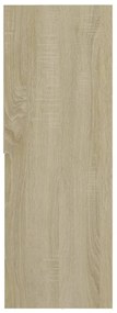 Estante 67x24x161 cm derivados de madeira carvalho sonoma