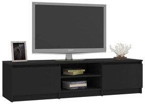 Móvel de TV Infinity de 140cm - Preto - Design Moderno