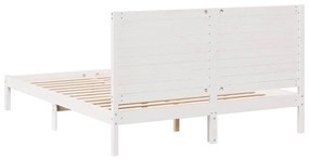 Cama extra longa sem colchão 140x220 cm madeira maciça