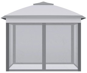 Outsunny Tenda Dobrável Exterior 3,3x3,3 m com Altura Ajustável Tenda