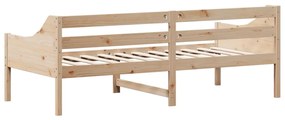 Cama de dia sem colchão 100x200 cm pinho de madeira maciça