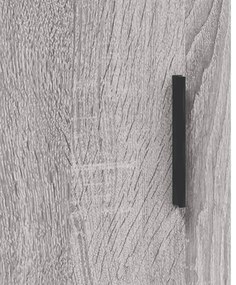 Mesa cabeceira 2pcs 40x40x50 cm madeira processada cinza sonoma