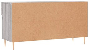 Banco sapateira 102x35x55 cm derivados madeira cinzento sonoma