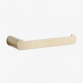 Porta-rolos Para Banheiro Em Aço Inoxidável Alameda Dourado Escovado - Sklum