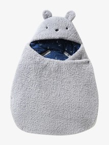 Ninho transformável em peluche Ursinho cinzento-rato