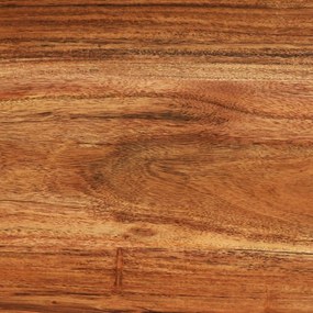 Móvel de TV com gavetas madeira de acácia maciça 140 cm