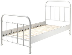 Cama para Crianças NEW YORK  90x200CM + Estrado Branca