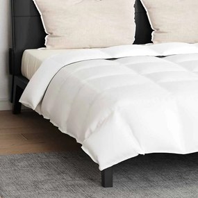 Edredão com travesseiro 3 pcs Branco 240 x 260 cm Penugem