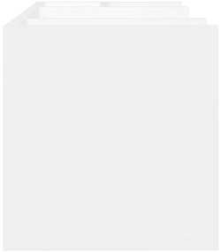 Organizador de secretária 44,5x24x25cm derivados madeira branco