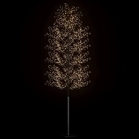 Árvore de Natal para Exterior de 500 cm com 2000 Luzes - Branco Quente