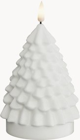 Vela LED artesanal com aspeto de chama real Christmas Tree, Alt 11 cm