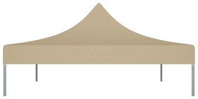 Teto para tenda de festas 4x3 m 270 g/m² bege